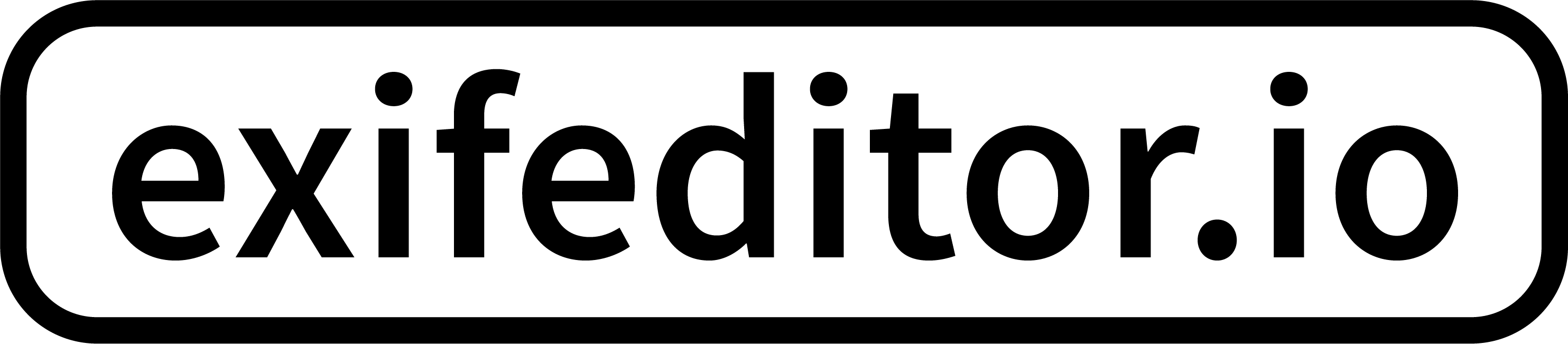 EXIFEditor.io - Free Online EXIF Metadata Editor Logo